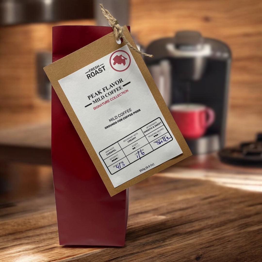Mild Coffee for Peak Flavor for Reusable K Cups