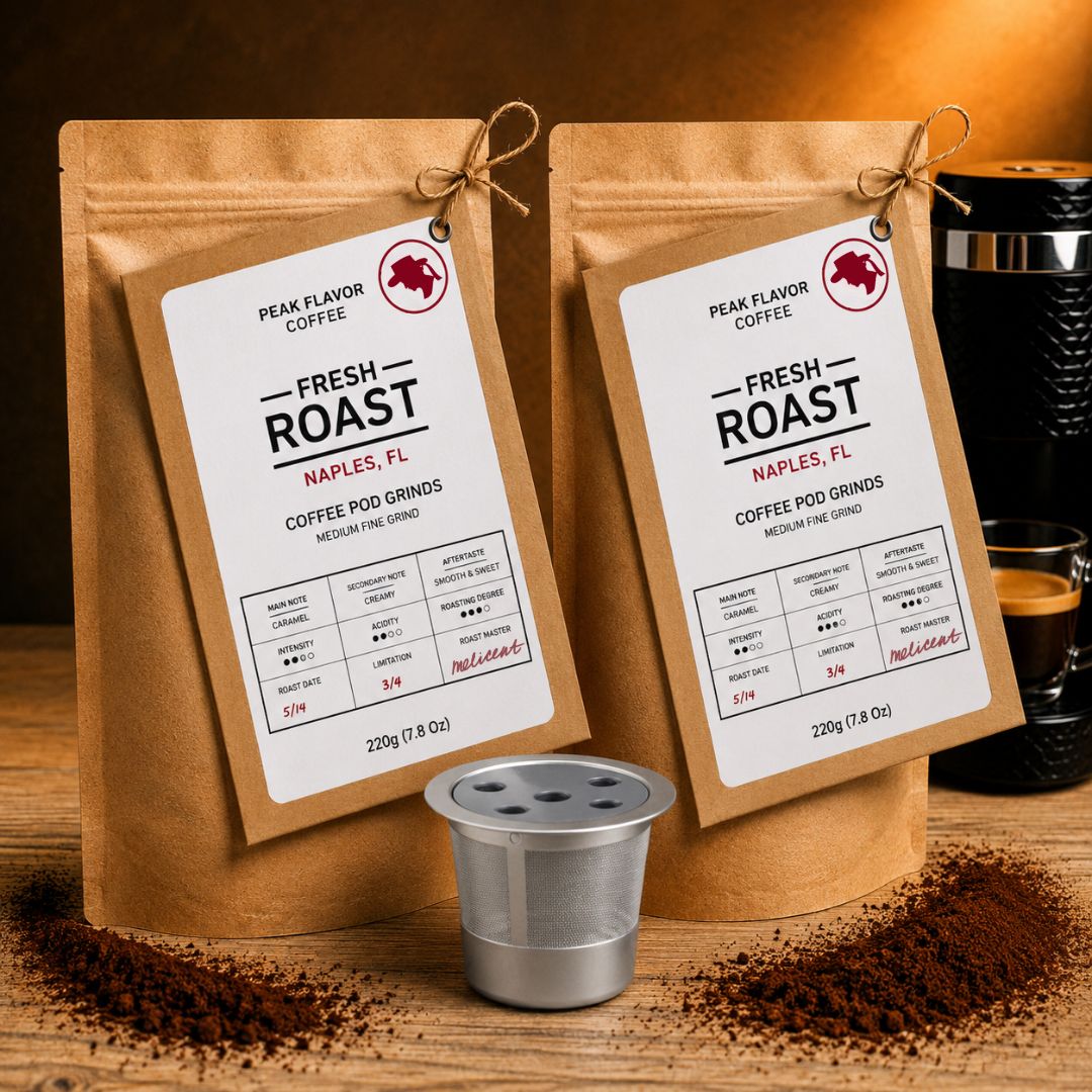 Reusable K Cup Starter Set |Bundle 2x220g & 1 DIY K Cup