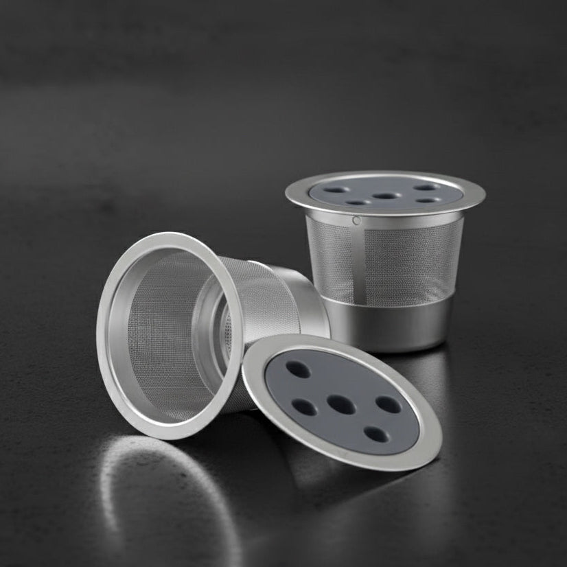 Stainless Steel Reusable K Cups: Taste More - Spend Less - Do Good / 2 Multi Stream K Cups