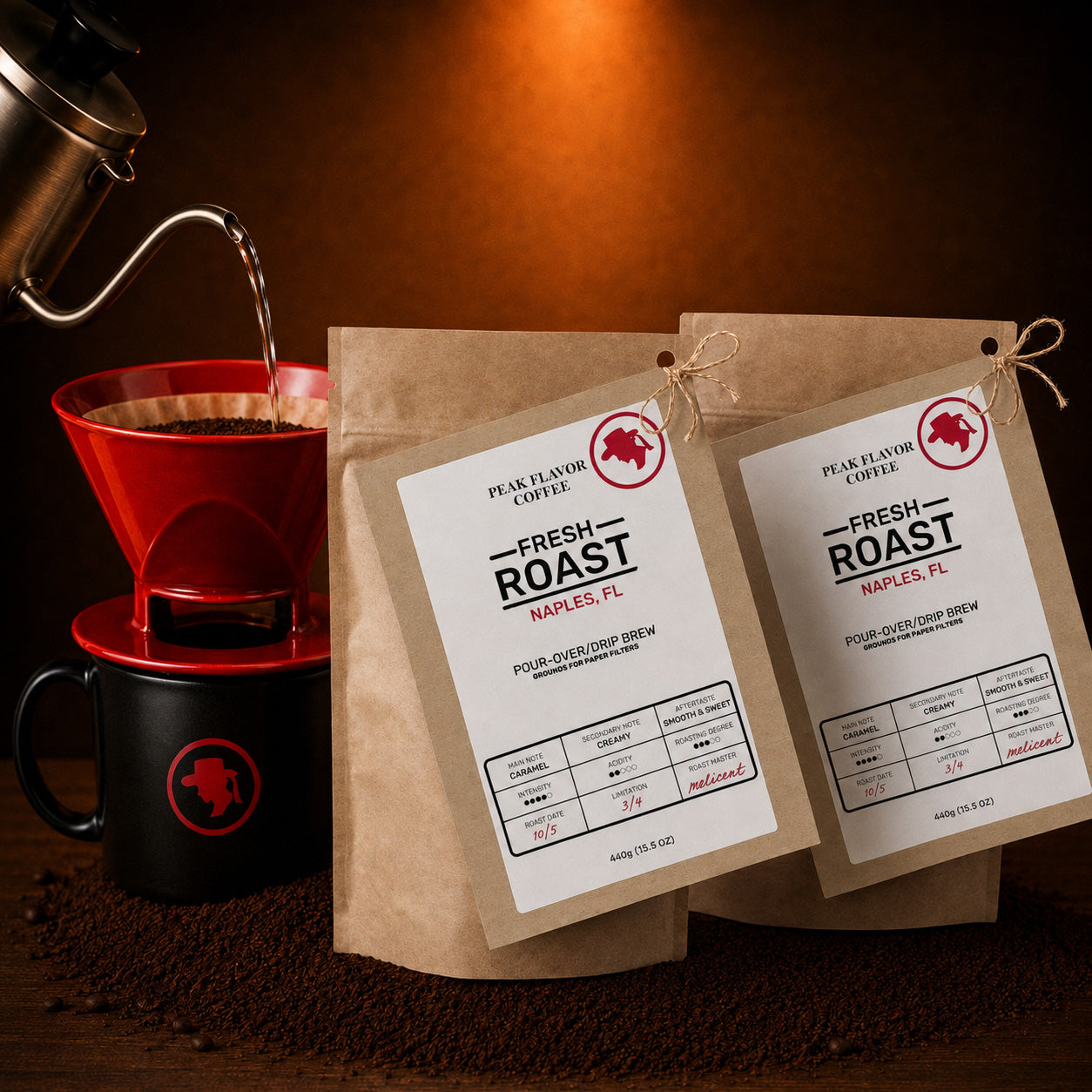 Upgrade Your Office Coffee: Organic Pour Over Dripper Bundle | 88 Brews