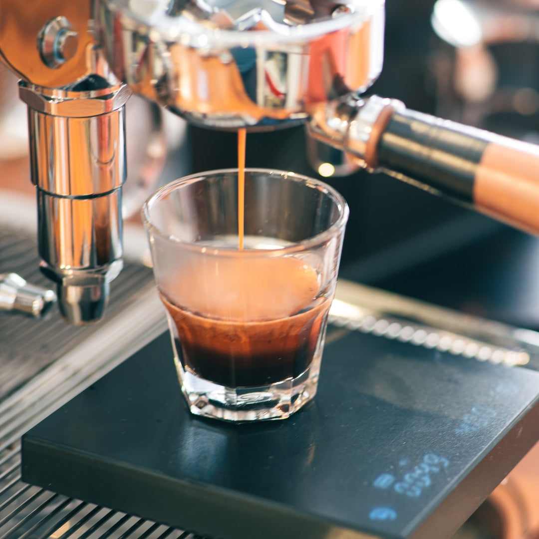 Let your espresso machine pull a ristretto shot