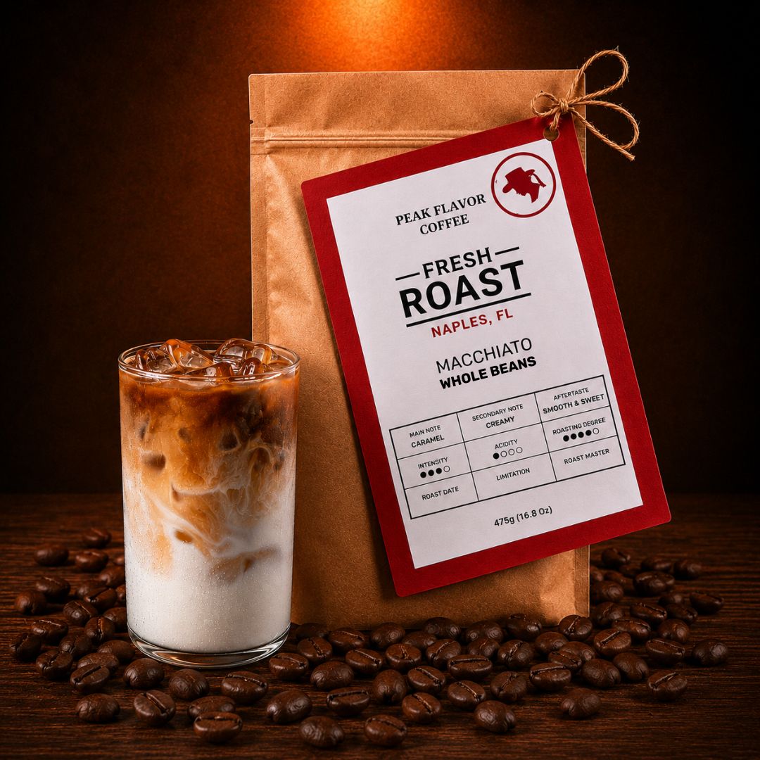 specialty coffee beans for caramel macchiato