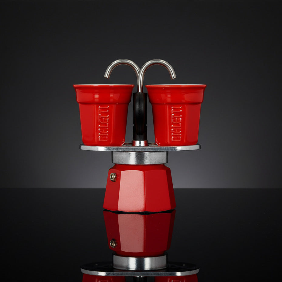 レッドショット5本セットmoka Bundle Peak Flavor Moka Pot Coffee & Bialetti Stovetop Espresso Maker