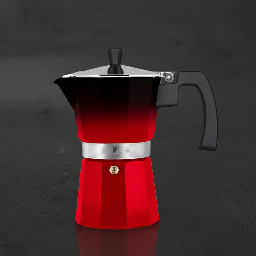 Stovetop Espresso Maker for Peak Flavor Moka Pot Coffee