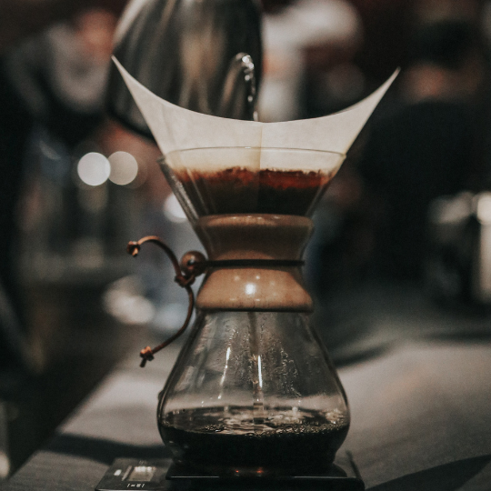 Best fresh roasted custom coffee for your Chemex coffee maker 