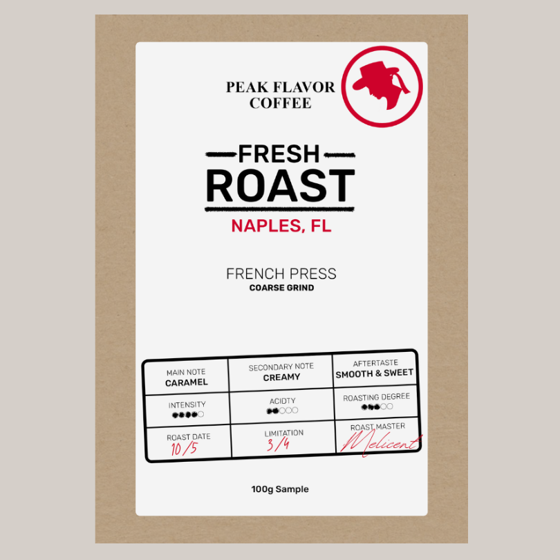 Discover Fresh Roasted French Press with Peak Flavor