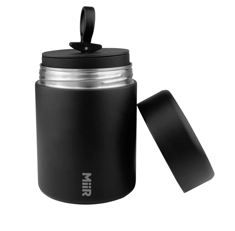 A vacuum compress in the Mir Coffee Canister maintains coffee freshness
