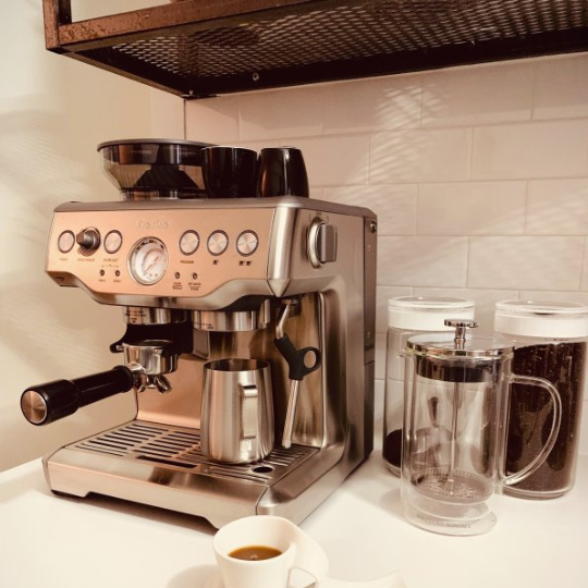 Breville Espresso Machine to Brew Naturally Sweet, Italian Espresso